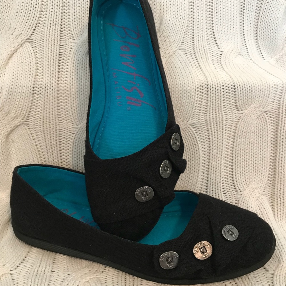 Blowfish Black Flats
